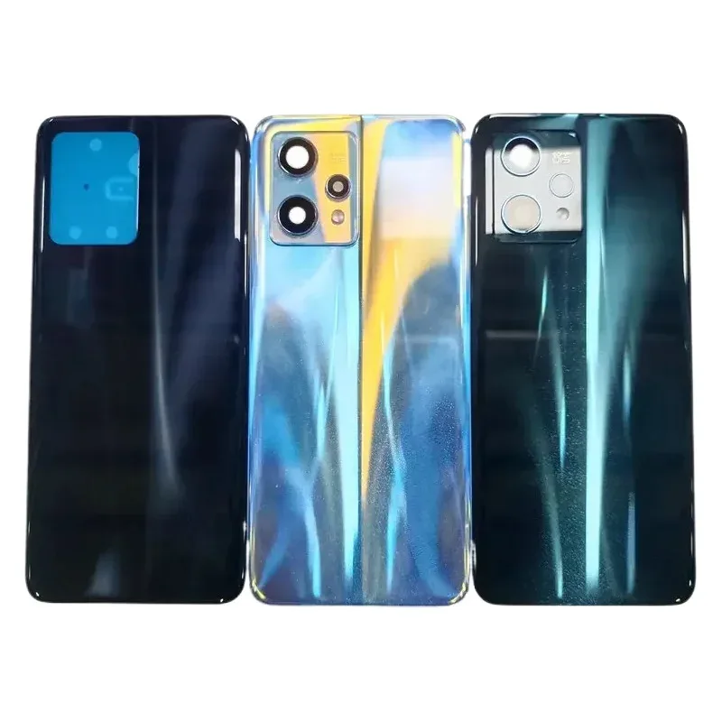 

Для Realme 9 Pro Plus 5G RMX3392 RMX3393 стеклянная крышка задняя стеклянная панель задний корпус запасные части