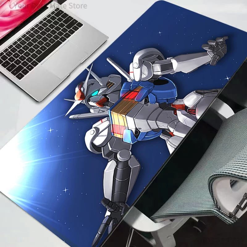 

Коврик для мыши Mobile Suit Gundam, большой коврик для мыши в стиле аниме, компьютерный коврик для геймеров, коврик для клавиатуры Varmilo, игровые аксессуары, настольный коврик
