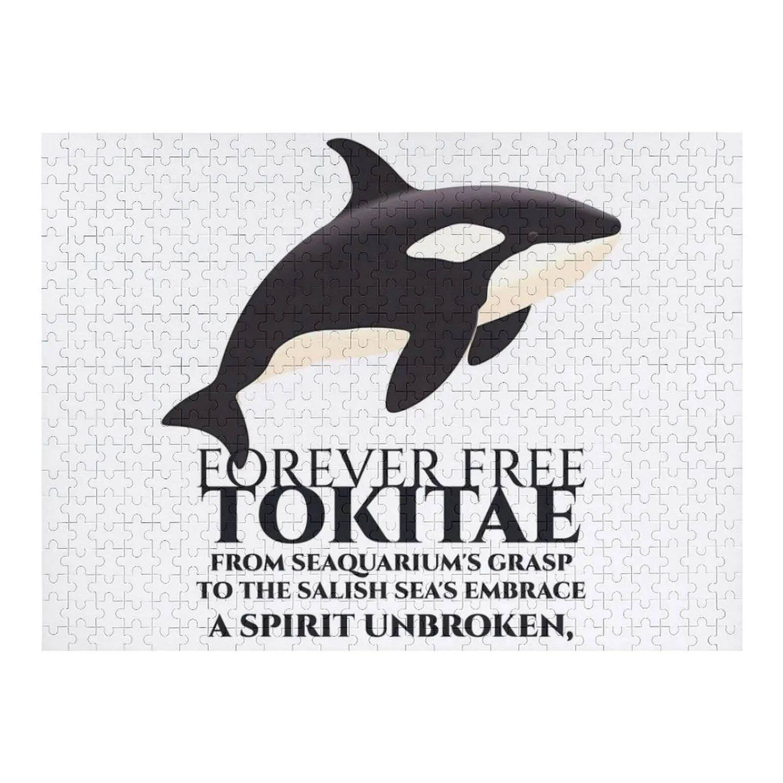 

Силуэт Токита: монохромные воспоминания глубокой головоломки, игрушки для малышей, деревянные животные, подарочная головоломка на заказ