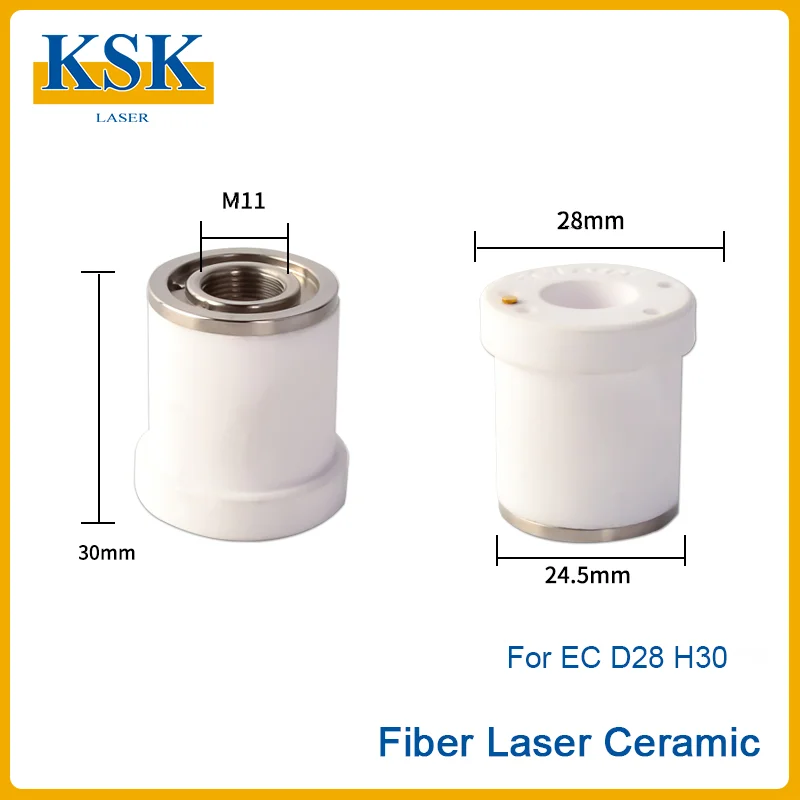 Laser Ceramic/Nozzle Holder EC D17.4/D17.5/D28/D21.4 For Fiber Laser Consumables Cutting Machines