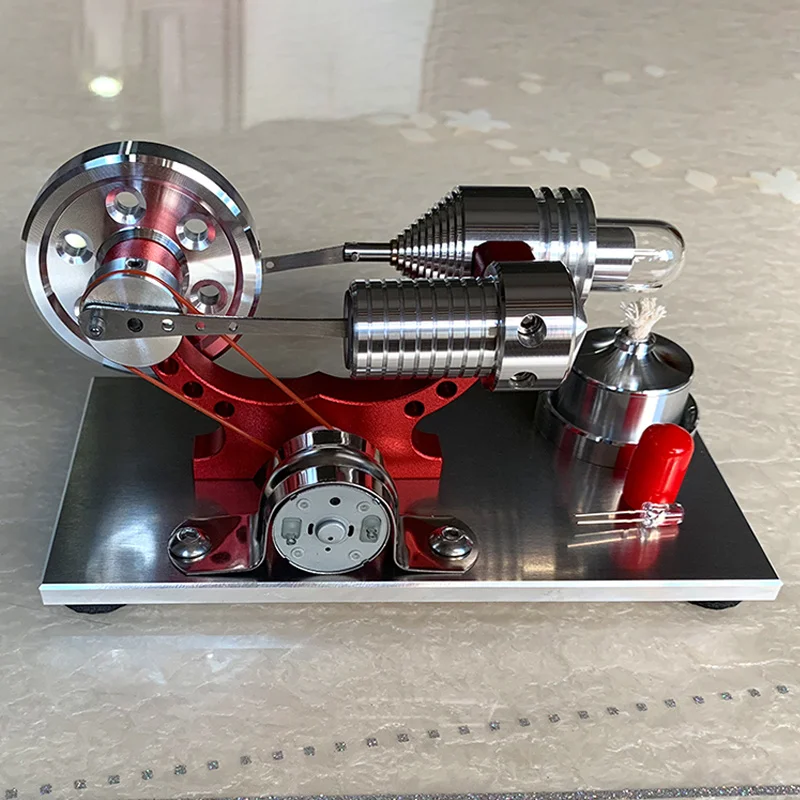 

Stirling Engine Steam Engine Toy Hobby Springing Engine Kit Generator Model Science Experiment Gift Engine Car Mini Engine Model