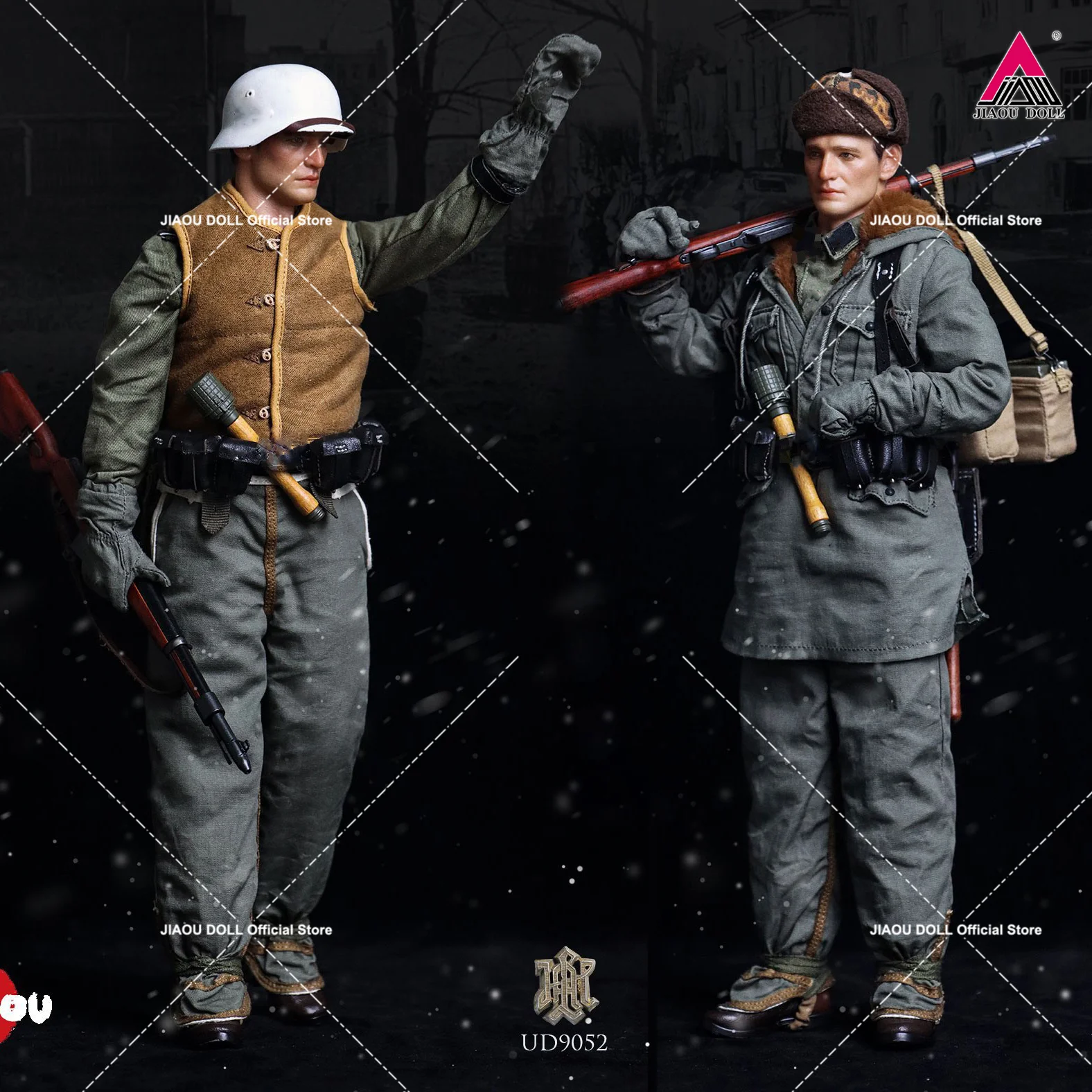 

2025 Q3 UJINDOU UD9052 1/6 Scale WWII German Guard Grenadier Full Set 12'' Male Soldier Action Figure Model for Collectible