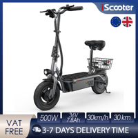 iScooter F2 Electric Scooter 500W Motor 36V 7.8Ah Lithium Battery 10 Inch Tire 30KM/H Speed 30km Range E-Scooter