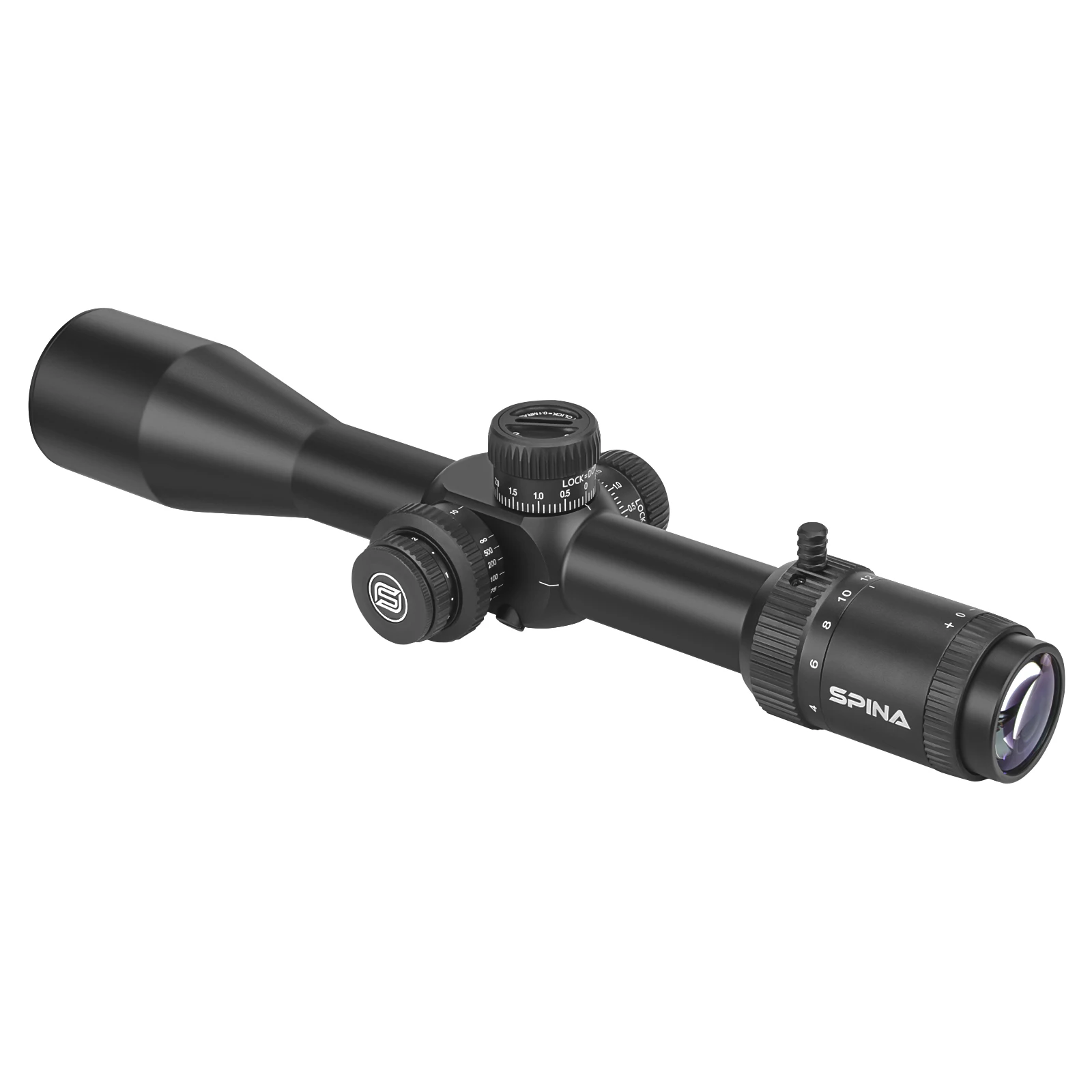 Imagem -02 - Spina-óptica Vermelho Iluminado Tactical Hunting Rifle Scope Longo Alcance Visão Óptica 30 mm 30 mm Ffp hd 416x44