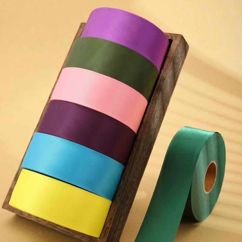 

50 м * 4 см, простой стиль, атласная ткань, окантовка, полоска, аксессуары для одежды, мягкая и нежная катящаяся полоска, лента для окантовки одежды