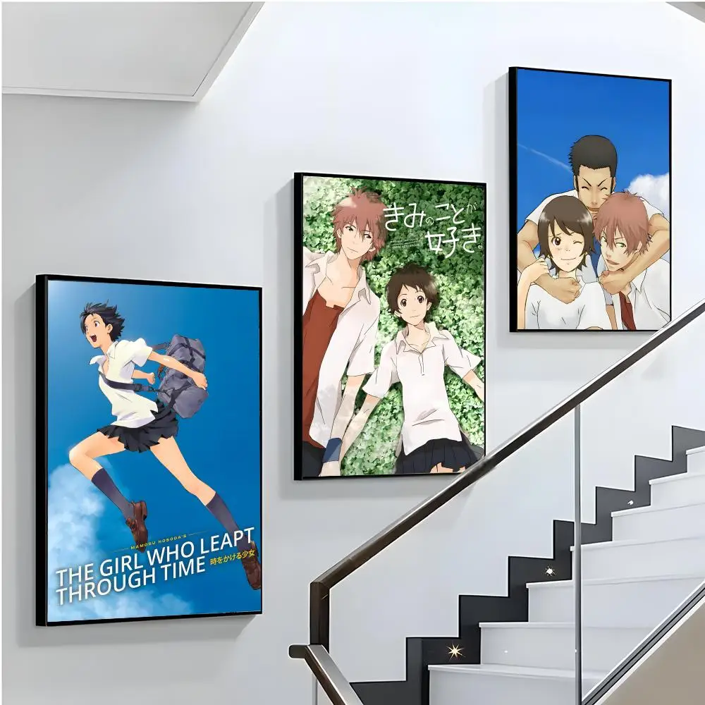 The Girl Who Leapt Through Time Poster HD Art Mural Wallart Waterproof Vintage Print Decor for Home