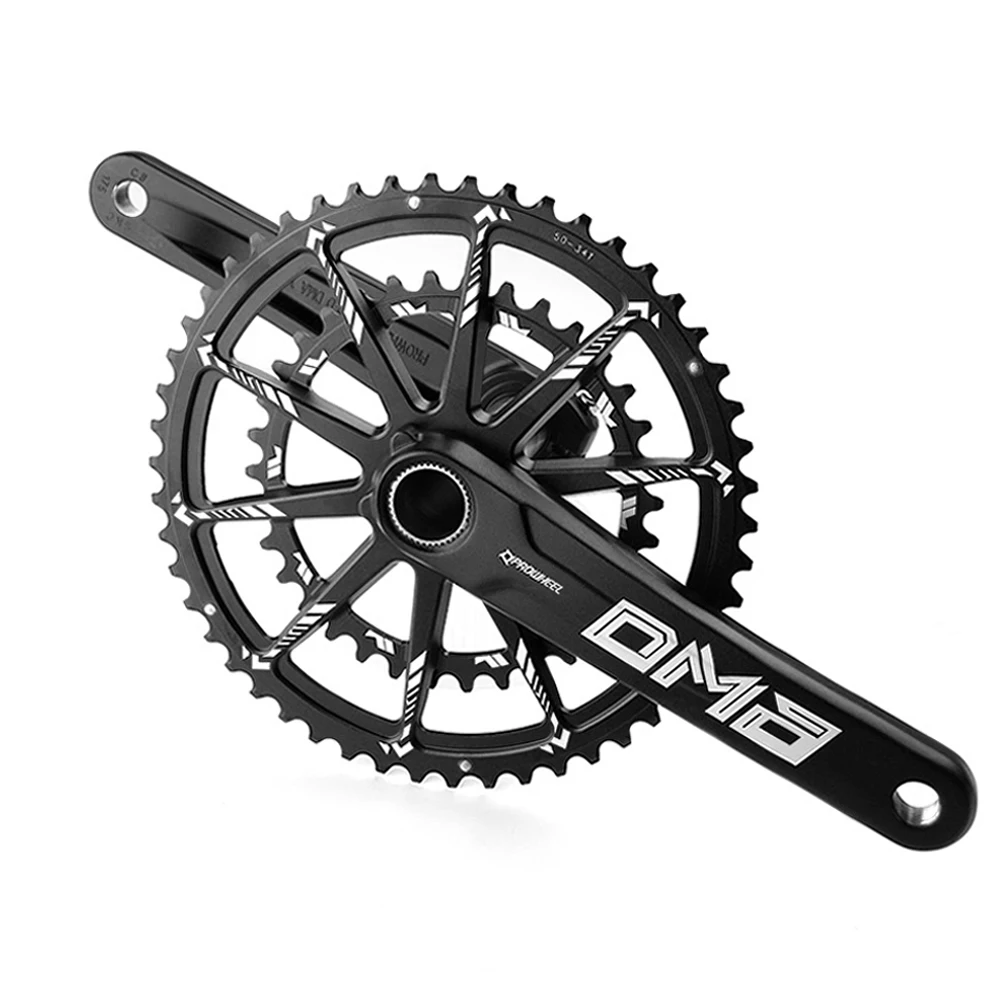 

PROWHEEL Road Bike Crankset DMA 12-speed hollow one-piece crankset 34T50T gxpdual disc sprocket 170/172.5/175mm crank arm