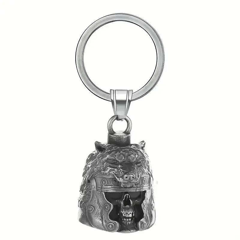 Dragon Motorcycle Bell Keychain, Riding Accessory