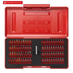 PB SWISS TOOLS Precision Screwdrivers Bit Set With Case Multi-Function Repair Tool Kit NO.C6 991