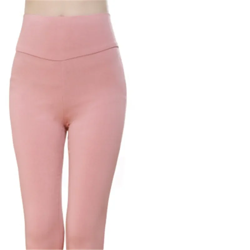 4XL 5XL 6XL 2025 ยืดกางเกงขายาวผู้หญิงสูงเอวผู้หญิงกางเกงดินสอสีขาวสีดํา Femme กางเกงขนาดใหญ่สุภาพสตรี Pantalon PZ1445