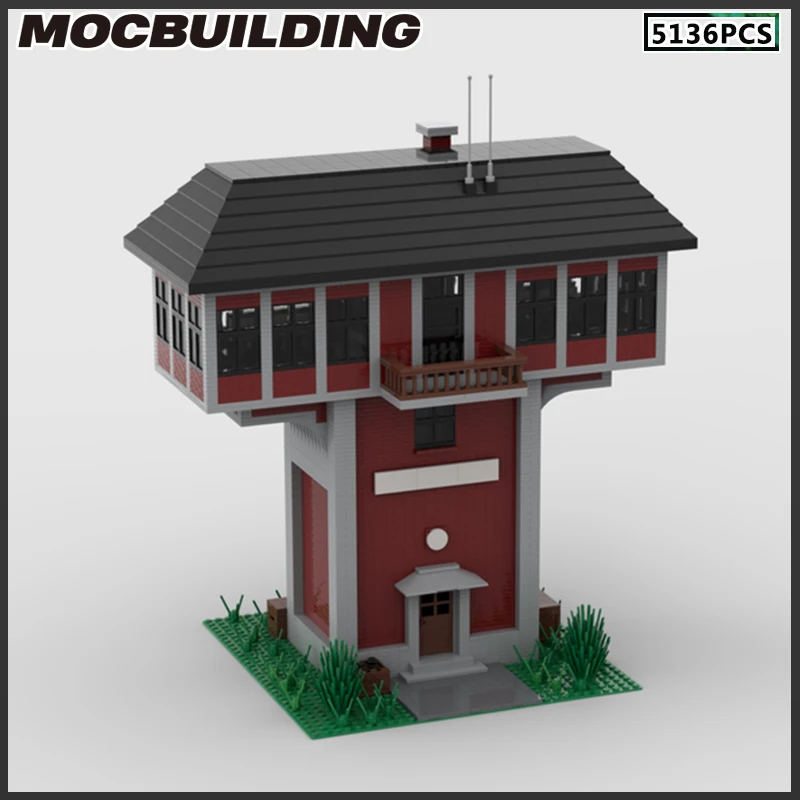 

MOC Building Blocks House Modular Model Signal Tower Architecture Toys DIY Assemble Bricks Christmas Gifts Birthday Presents