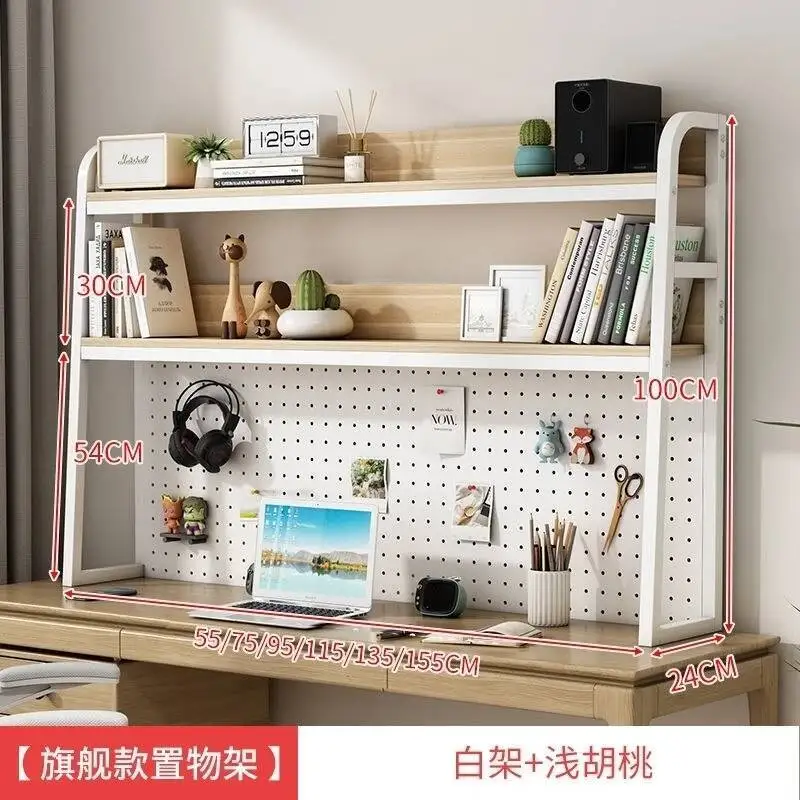 

Storage Shelves Desktop Multilayer Wrought Iron Bookshelf Shelves Student Computer Desk Bookcases Estante Home Furniture WKBS