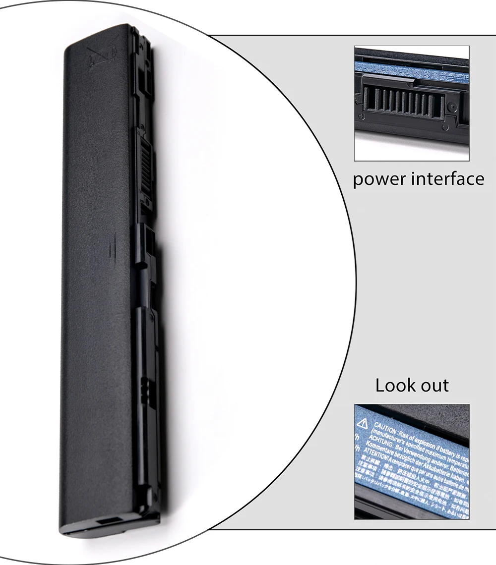 บีวีบีเอช AL12B32 แบตเตอรี่แล็ปท็อปสำหรับเอเซอร์ Aspire One 725/756/V5-171/B113 Chromebook TMP116M TravelMate B113-M V5-123