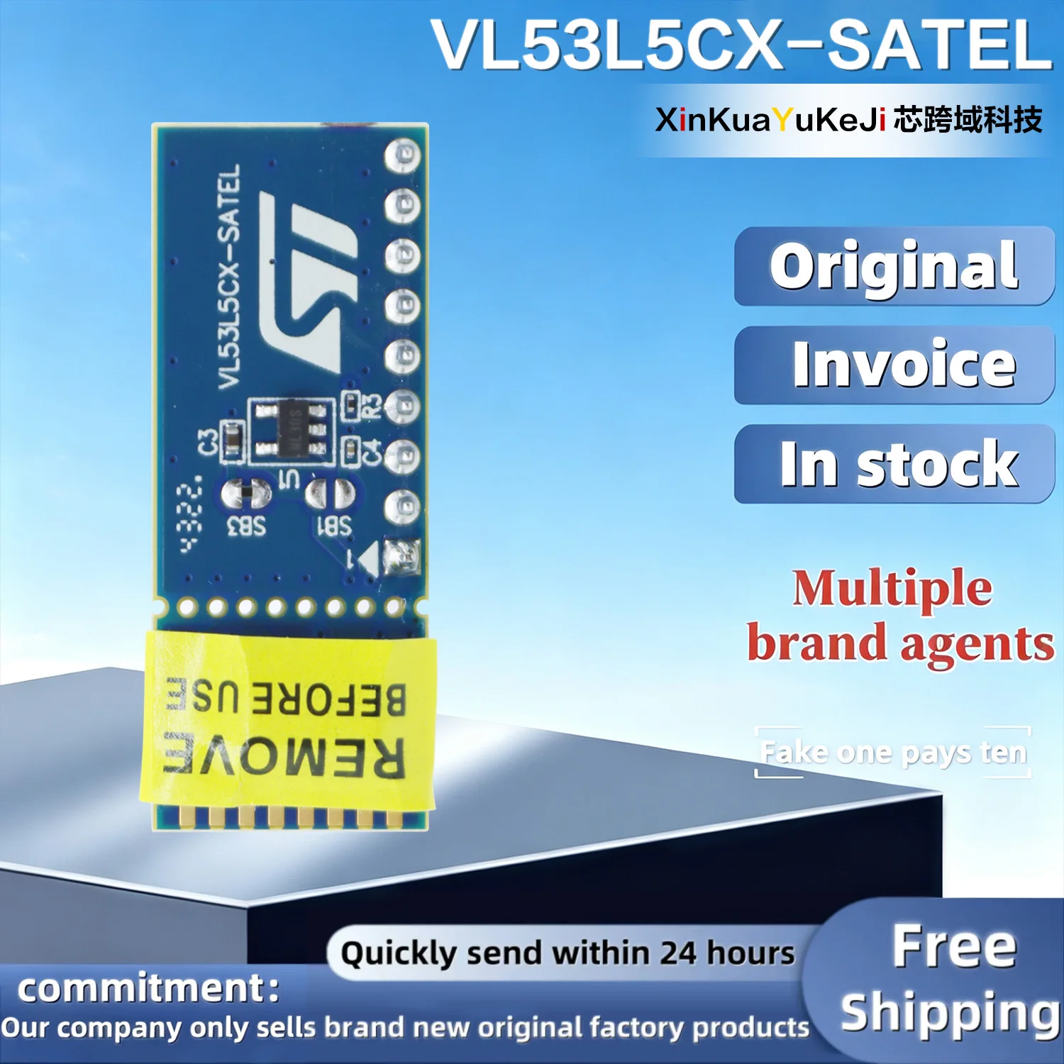 para-la-placa-st-vl53l5cx-satel-sensor-de-medicion-de-distancia-por-tiempo-de-vuelo-con-campo-de-vision-amplio-y-multiples-zonas-modulo-de-prueba-integrado