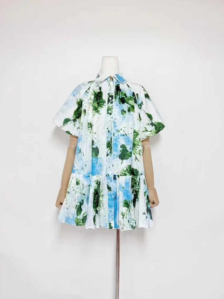 Abito a trapezio da vocazione con mini grembiule bianco Pablo Lavenders da donna autunnale di alta qualità