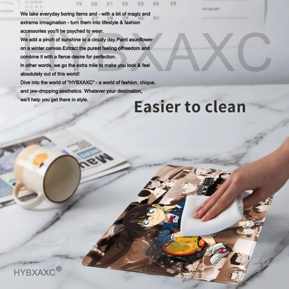 Meitantei Konan Animation Beautiful patternsOffice Computer Desk Mat Table small Mouse Pad Laptop Cushion Nonslip Decor