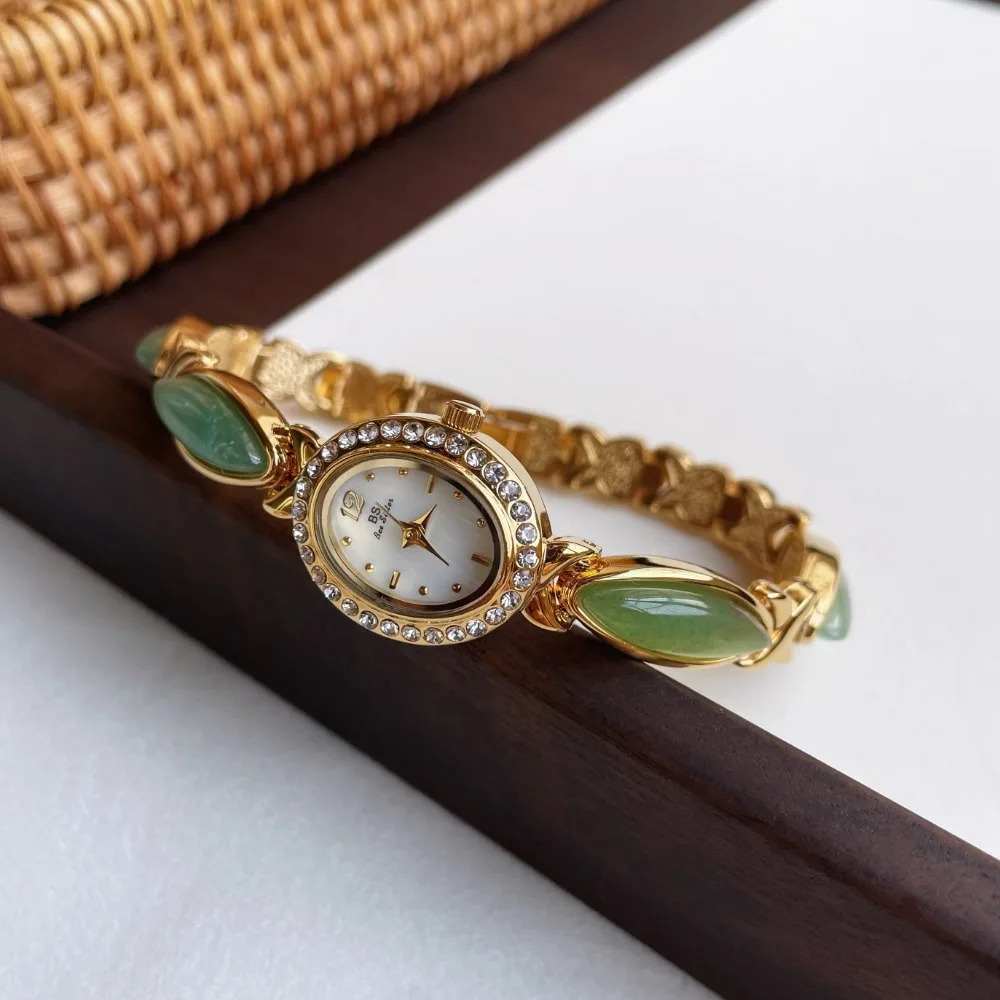 

Элегантные женские часы 2026 года, роскошные ювелирные изделия, водонепроницаемый браслет из нержавеющей стали, овальные кварцевые женские часы, Montre Pour Femme