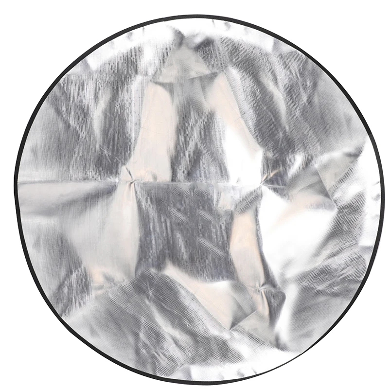 Round Silver Home BBQ Camping Outdoor Fiberglass Silicone Firepit Fire Retardant Fireproof Mat for Fire Pit