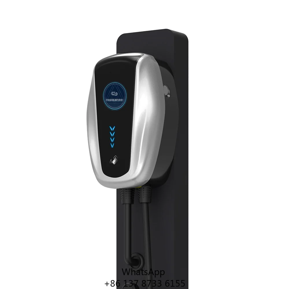 Universal Home Use 7KW 220V AC Ev Vehicle Wall Box AC Charging Pile For New Energy Car