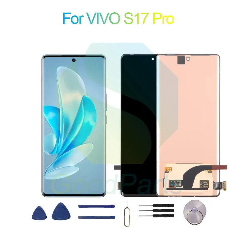 For VIVO S17 Pro Screen Display Replacement 2800*1260 For VIVO S17 Pro LCD Touch Digitizer