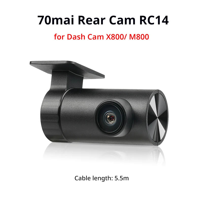 Original 70mai Rear Cam RC12 for 70mai Dash Cam A810 WDR Supported