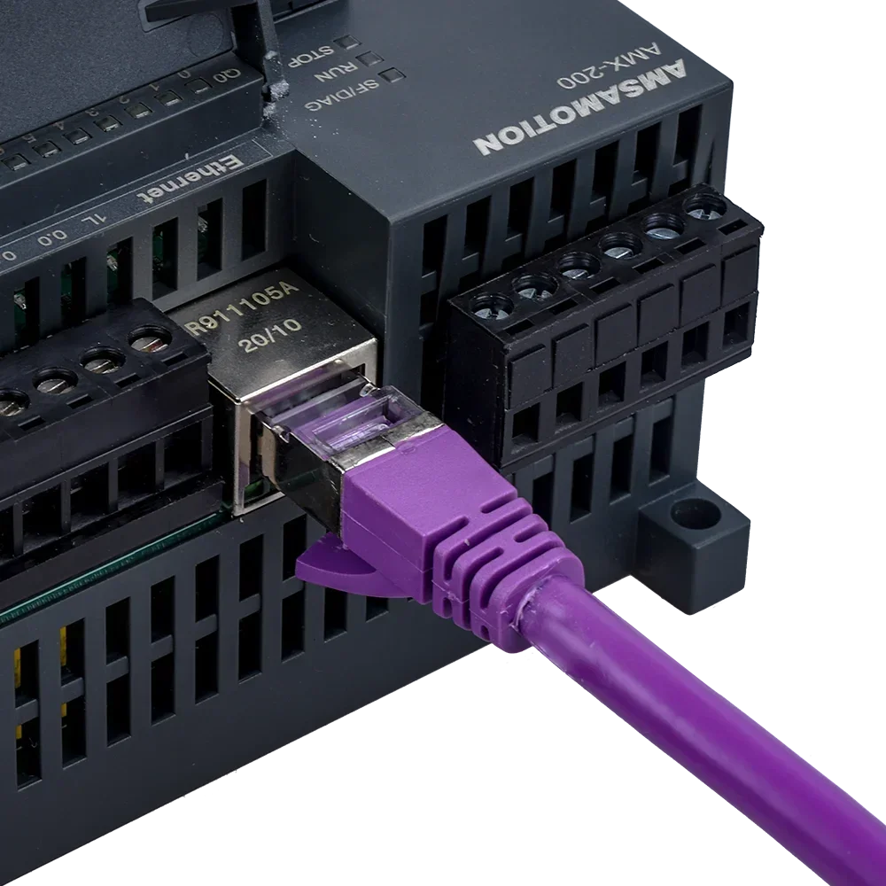 إيثرنت CPU224XP-E PLC وحدة تحكم منطقية قابلة للبرمجة 2AI 1AO استبدال Siemens 214-2BD23/2AD23 220V لترانزستور التتابع S7-200