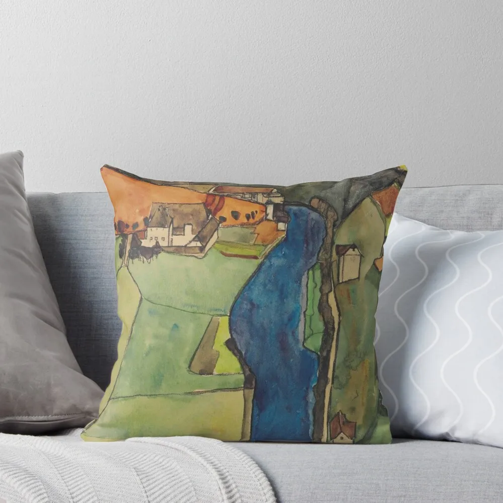 original painting by Egon Schiele 1890 - 1918, Egon Schiele Prints Throw Pillow Sofa Covers pillowcases for sofa cushions pillow