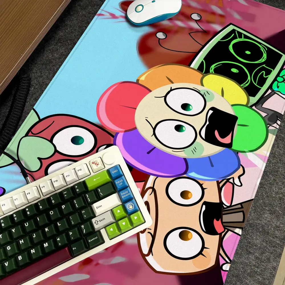 

Коврик для мыши D-Dandys W-World Xxl Компьютерный большой размер Нескользящая геймерская клавиатура 90x40 см Art Design HD Deskmat