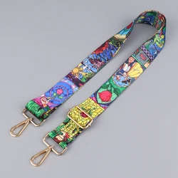 Fairy Tales Women Bag Strap Rose Straps for Crossbody Messenger Shoulder Bag Accessories Adjustable Belts Handbag Straps