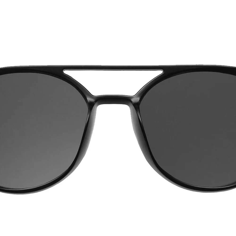 Tren fesyen Kacamata hitam baru Kacamata hitam retro bulat Steampunk