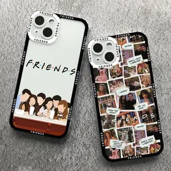 Funny Central Perk Coffee Friends TV Shows Phone Case for IPhone 15 Pro Max 11 12 7 8 14 Plus X XR XS 13 Clear Soft Clear Covers