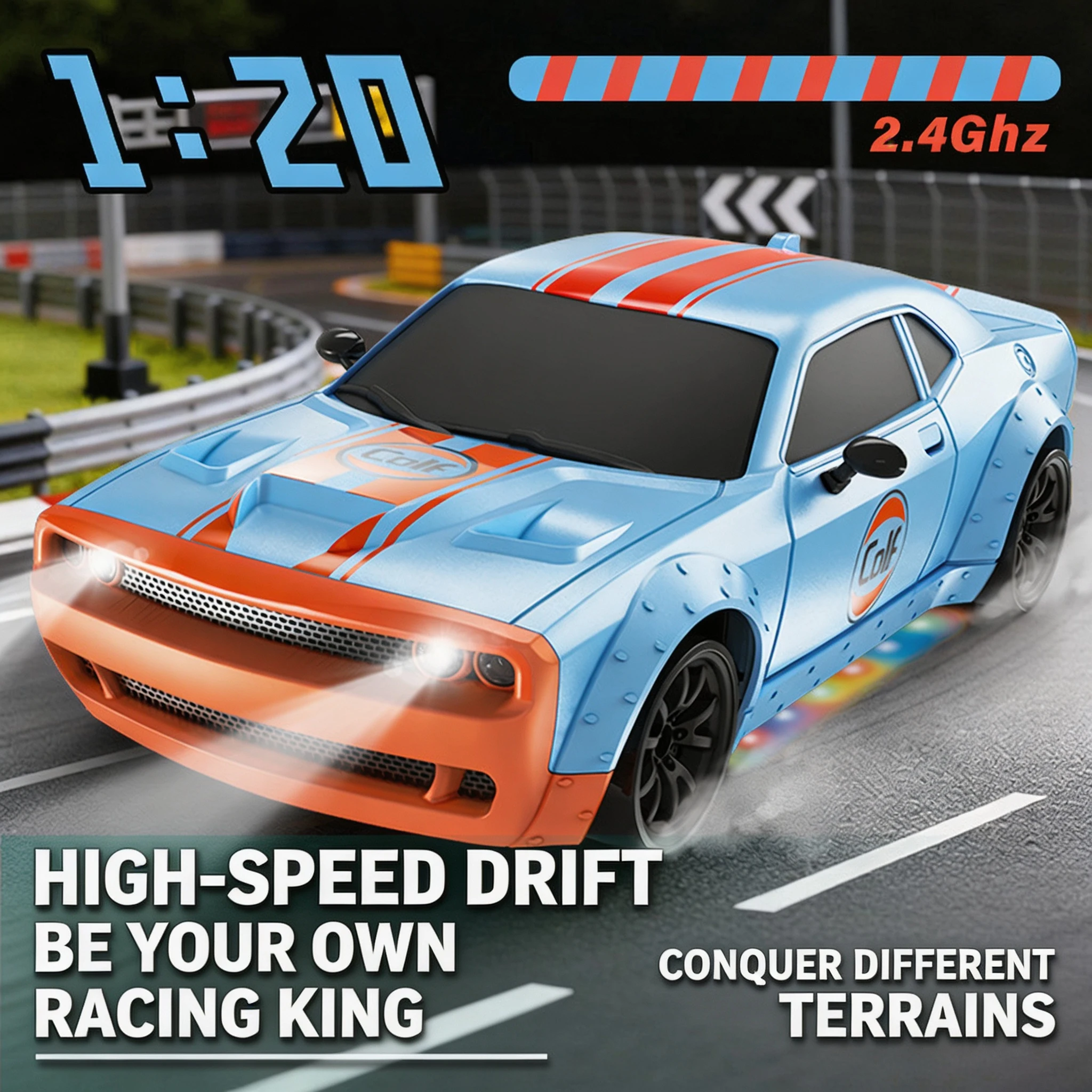 Voiture de course RC 4WD 1/20, - Kids Toys Under $20 avis et prix