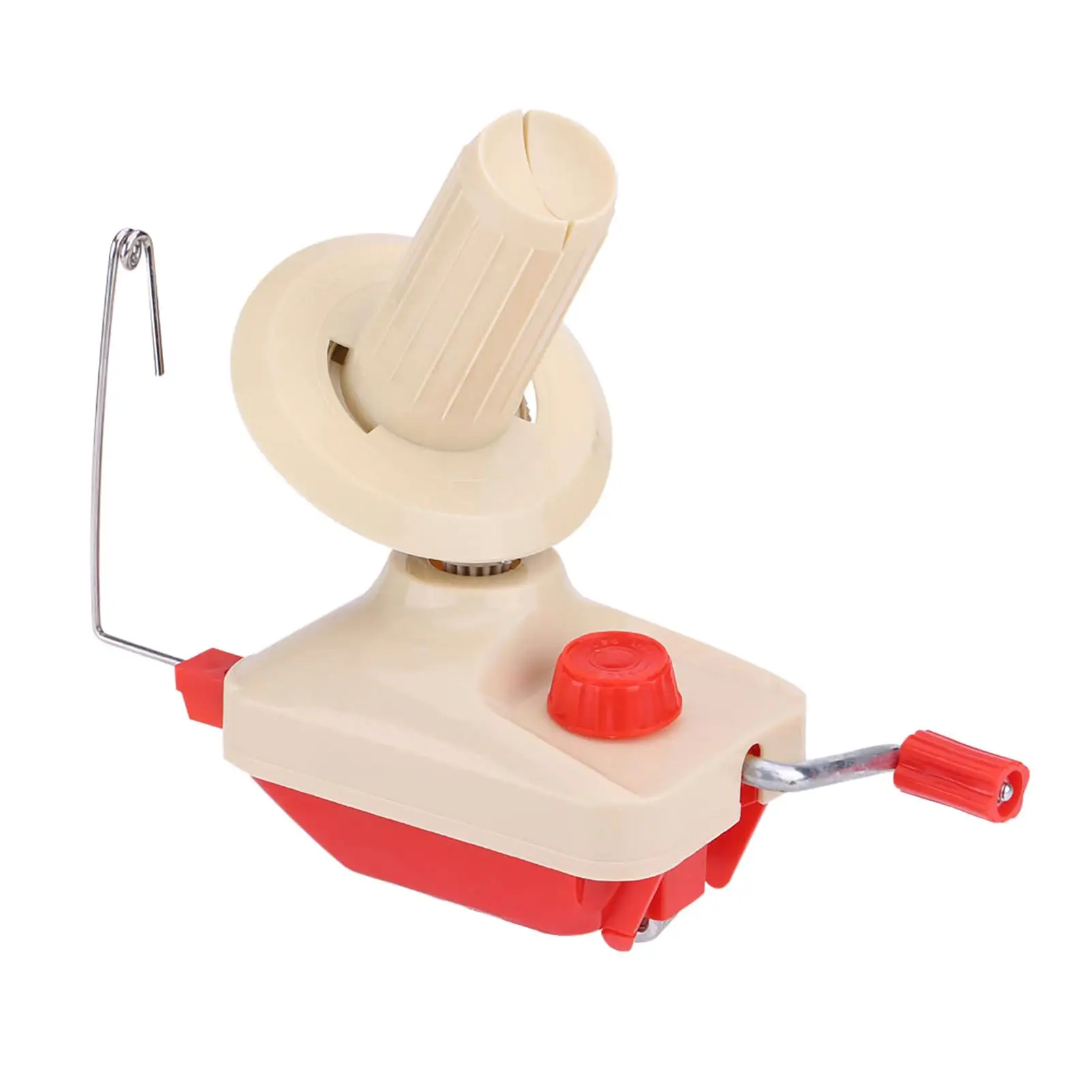 Hand-Operated Thread Ball Winder Holder for Knitting & Sewing - Yarn Fiber Wool Roll String Tool, Sewing Accessory.