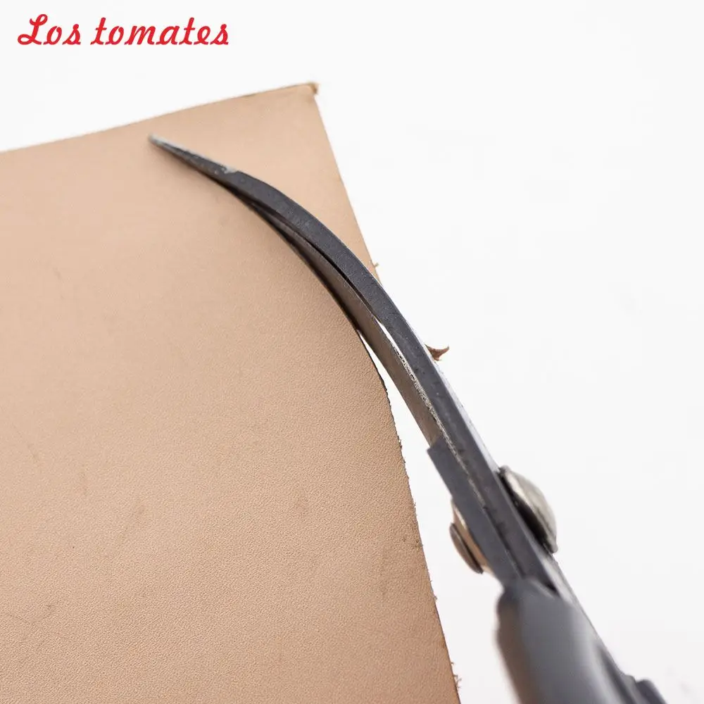 Tijeras de codo, tijeras de cuero, tijeras de recorte de goma, tijeras de sastre, herramienta de reparación de zapatos de cuero Industrial