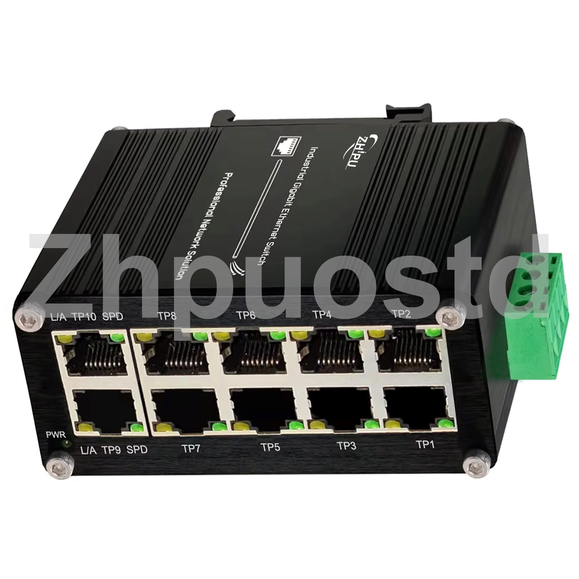 

Mini Industrial (Managed) 8/10 RJ45 Ports Gigabit Ethernet PoE Switch with SFP Slot, Din Rail, Support WEB, QOS, VLAN, IGMP