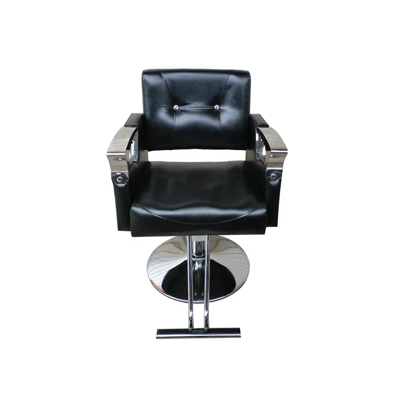 Sturdy Adjustable Barber Chair Soft Foam Salon Chair Hair Shop Beauty Studio Pneumatic Lift Thick Chaise Salon Furniture