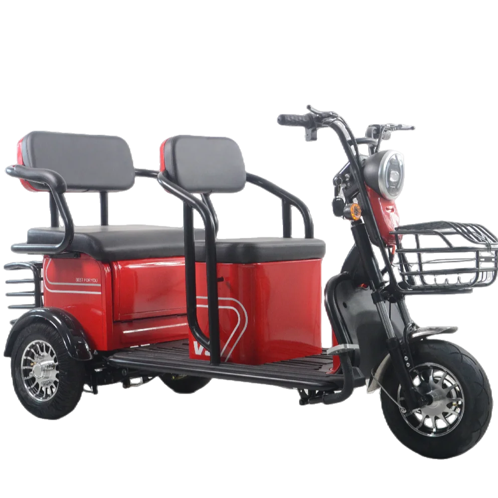 High Quality Electric Tricycle 48V 60V Electric Tricycle 650W Motor Three Wheeler Tricycle