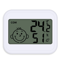 Mini LCD Digital Thermometer Hygrometer Electronic Temperature Humidity Sensor Meter Household Thermometer Weather Station