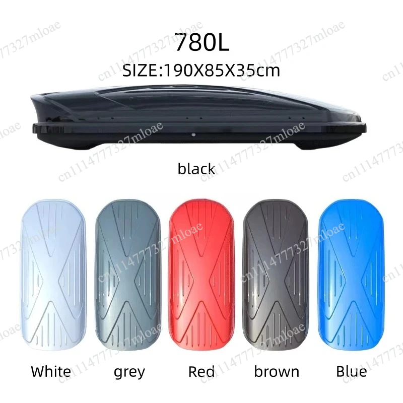 Heavy-duty roof storage boxes suitable for SUVs, trucks, and vans, universal roof luggage box sizes 300L-900L