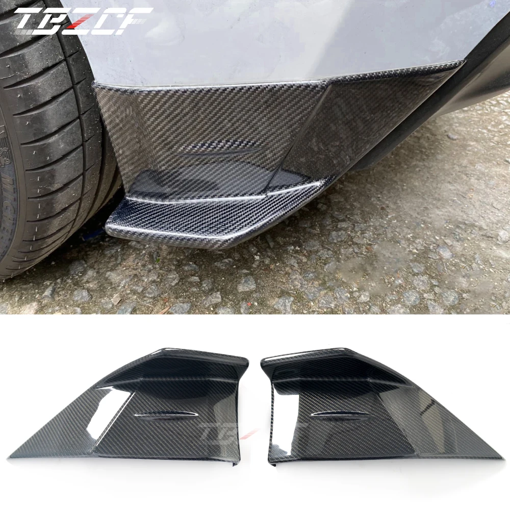 Suitable For 2022 Subaru BRZ Toyota GR86 Sti Style Carbon Fiber Car Rear Bumper Splitter Kit For ZN8 ZD8 Bodykit