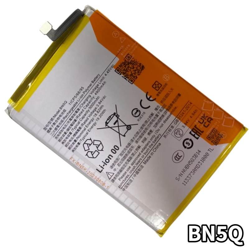 Batería de repuesto nueva de alta calidad BN5Q para Xiaomi Redmi 12C / Redmi 13C 23124RN87C, envío rápido + herramientas 4