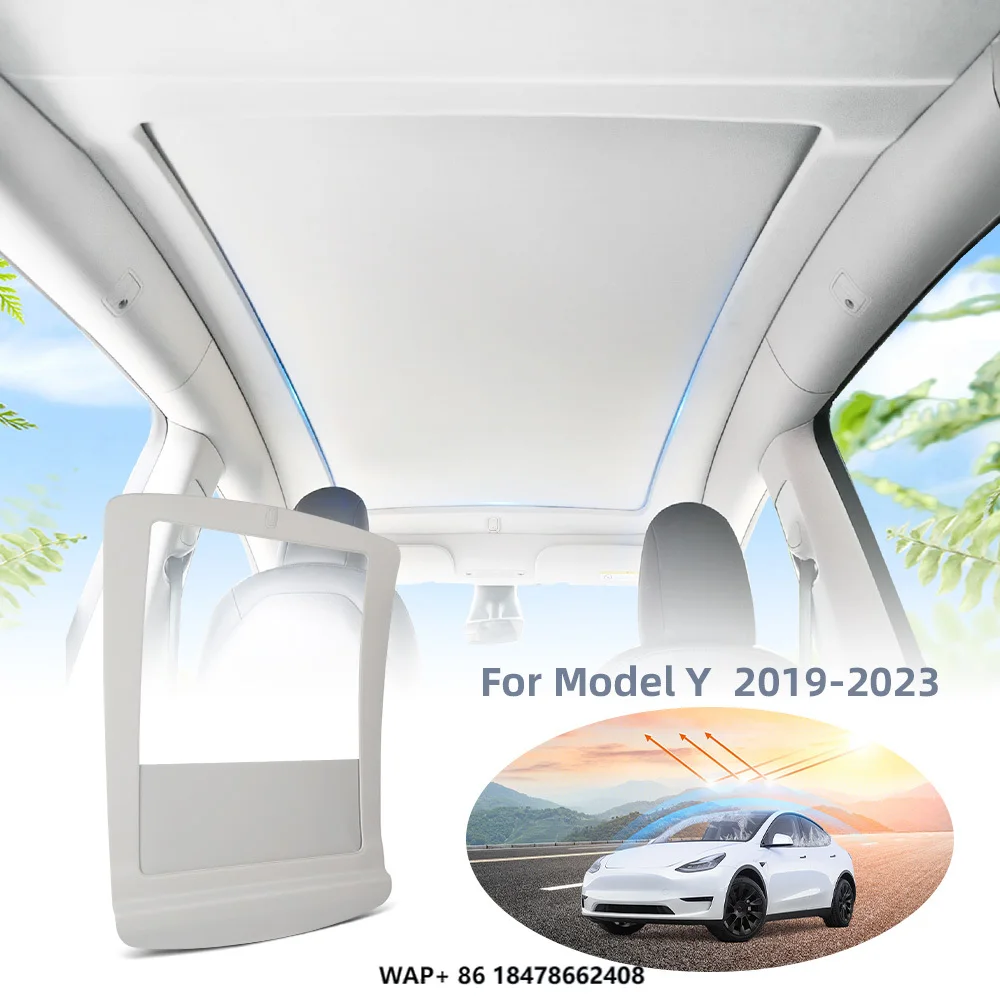 

Newest Sun Visor Fully Automatic 2019 - 2023 Model Y Glass Sunshade