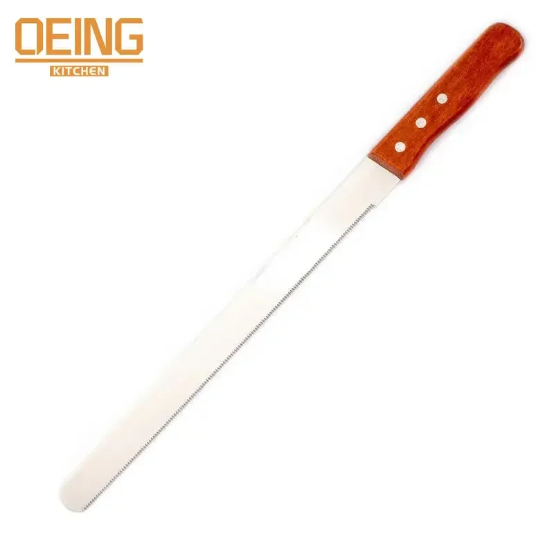 8/10/12 Inch Best Serrated Bread Knife Cake Cutting Knife Long Baguette Cutter Stainless Steel Loaf/Bread Slicer/Slicing