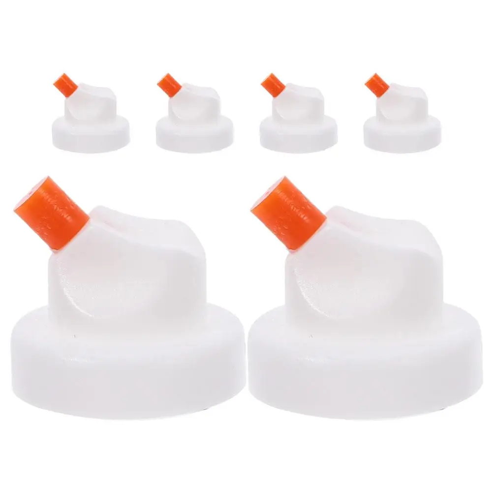 6 Pcs Spray Nozzle Paint Tips Reversible Universal Caps Adjustable Angle Durable Aerosol Graffiti Fine Kit Precision Supply