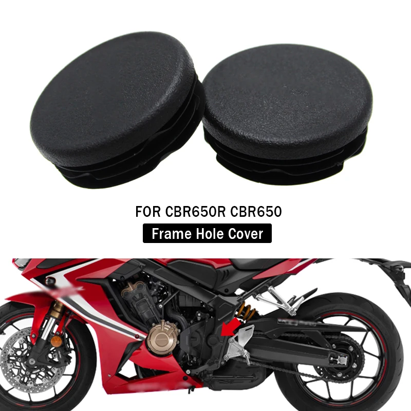 

For HONDA CBR650R CBR650 CBR 650 CBR650 R Motorcycle Frame Hole Cover Caps Plug Frame Cap CBR650 R Accessories