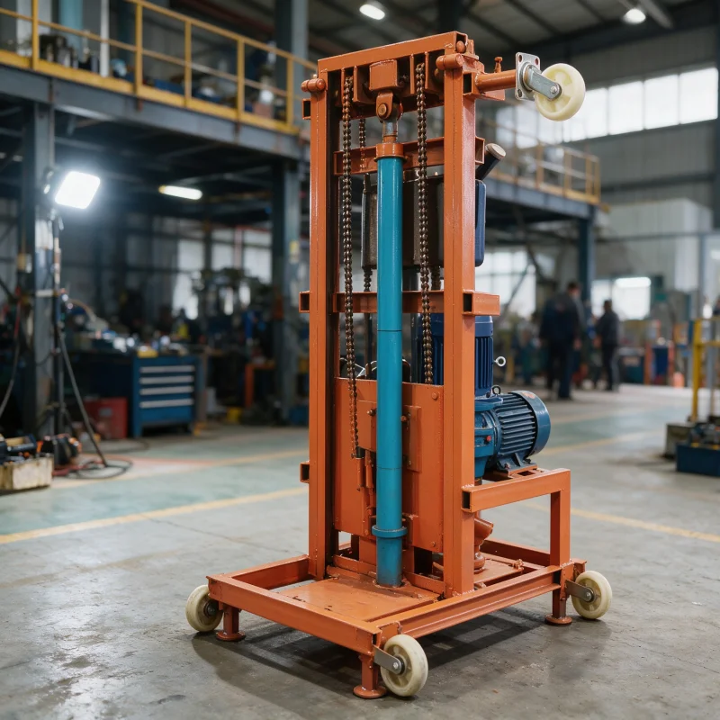 Customized Household Portable Handheld Mini Light Hydraulic 100M Easy Operate Hot Demand Drilling Gear Water Well Drilling Rig