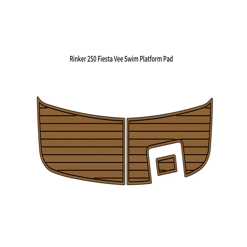 Swim Platform Step Pad Boat EVA Foam Teak Deck Floor Mat For Rinker 250 Fiesta Vee