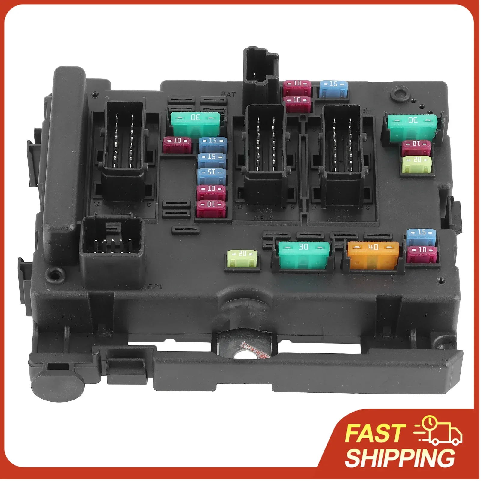 

OE 9657608580 Car Fuse Box for Peugeot 206 207 C2 307 Picasso Senna, Easy Install ABS Automotive Circuit Protection Replacement
