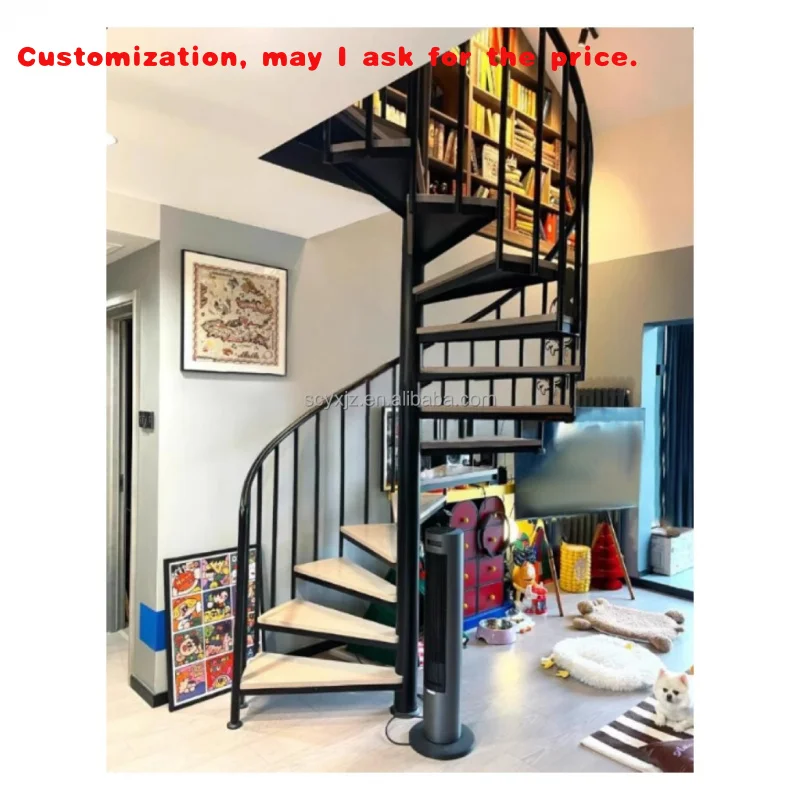 

на заказ.Современная уличная стальная лестница, внешняя современная лестница, простая в установке