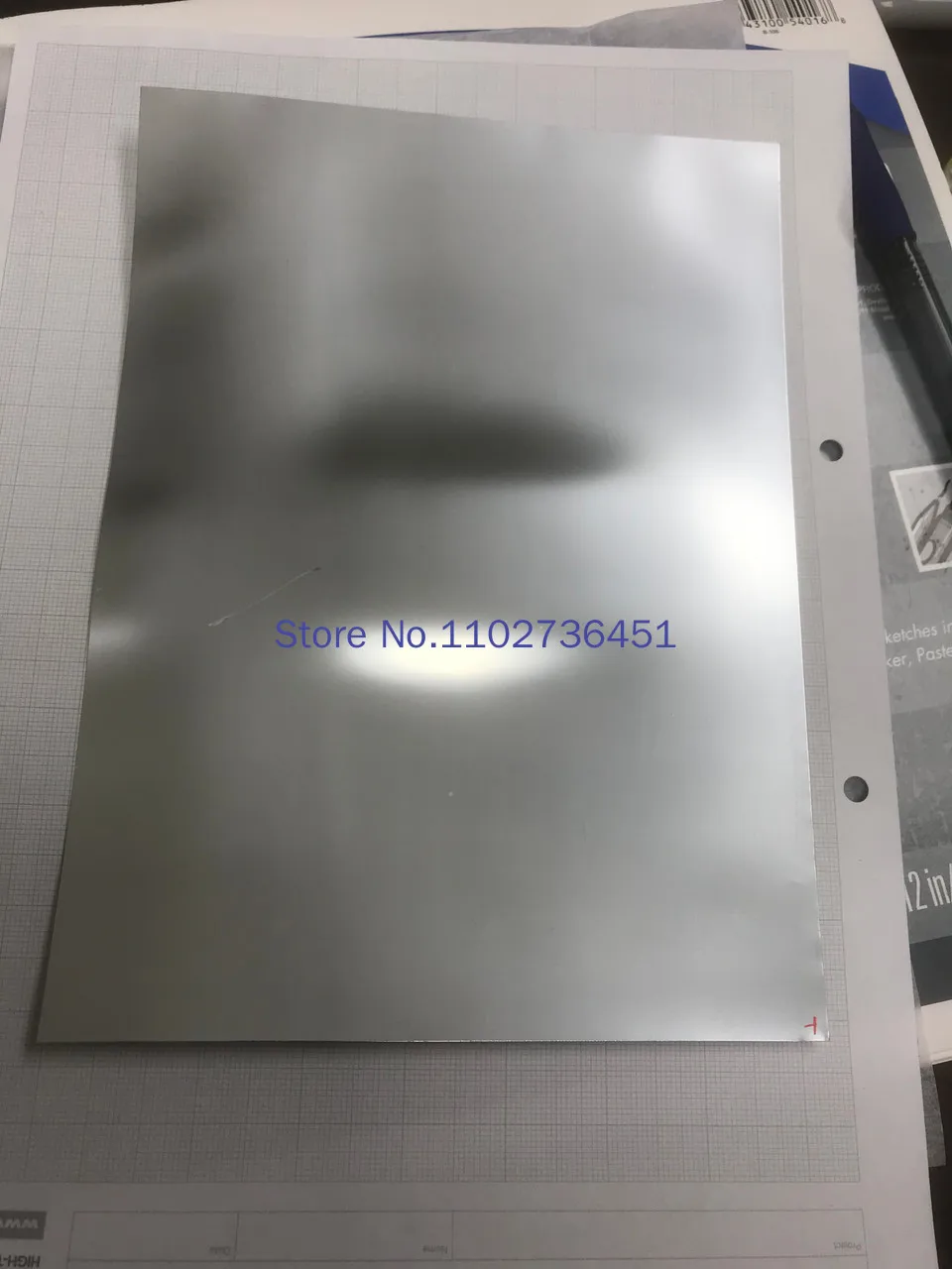 Flexible Polyvinylidene Fluoride PVDF Piezoelectric Film with Electrode Sputtered Aluminum,Polyk Genuine 7 to 500 Microns